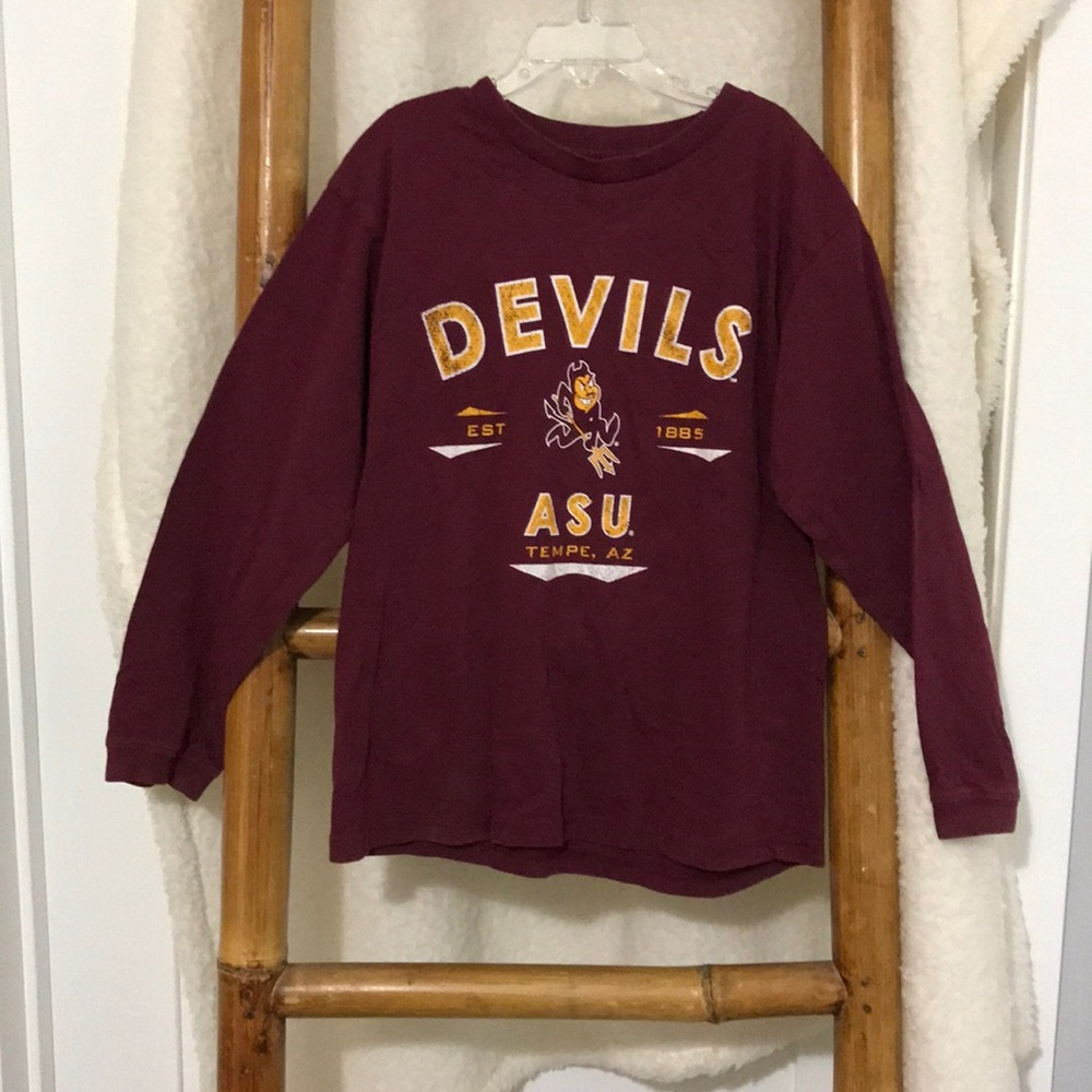 Boys Size 8/10 ASU Long Sleeve Shirt